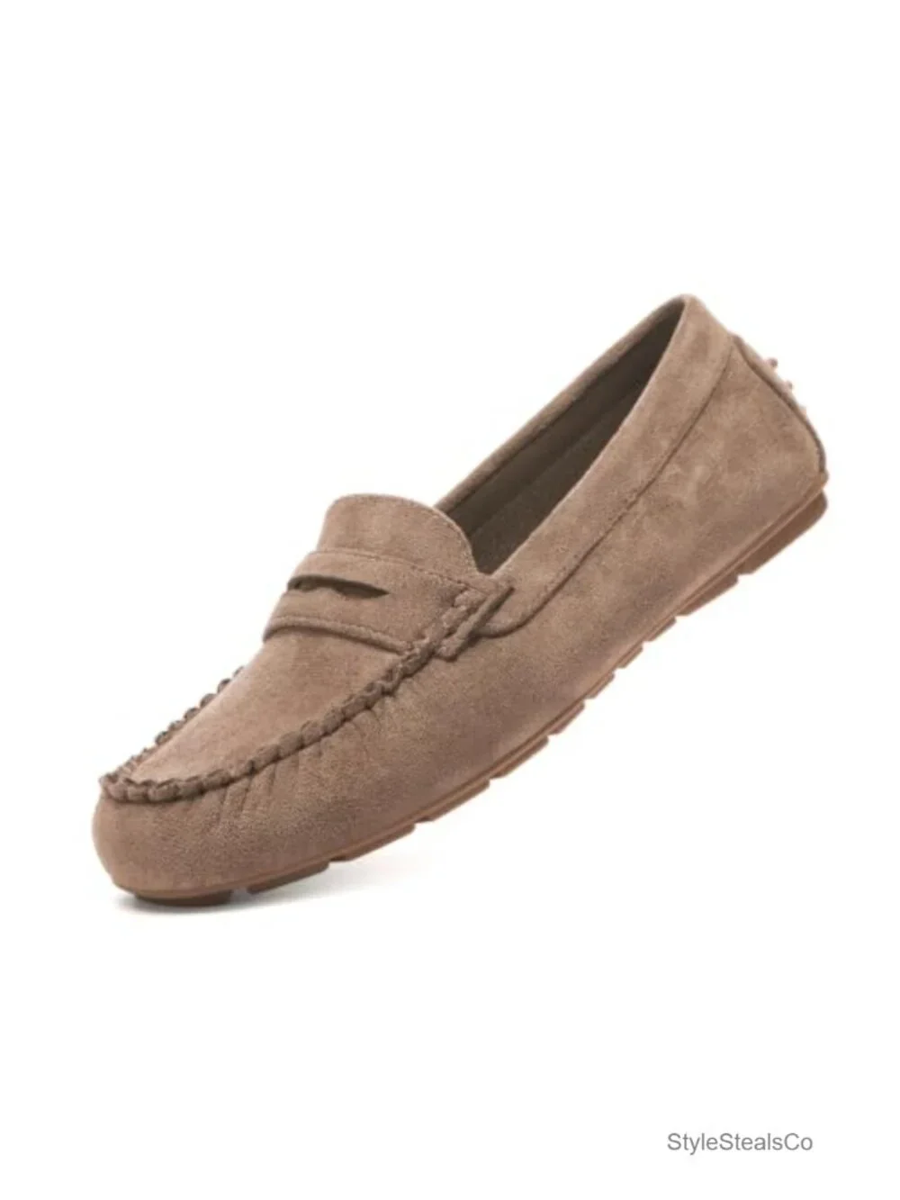 Bernal Women's Loafers Suede Slip On Flats Business Casual